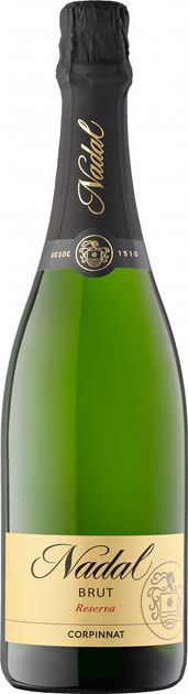 Вино ігристе біле сухе Corpinnat Nadal Brut Reserva, 0,75л, 12%